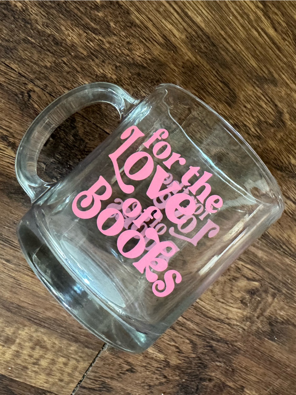 'For the Love of Books' Text